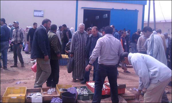 مهنيو سوق السمك بالجملة يعلقون إضرابهم