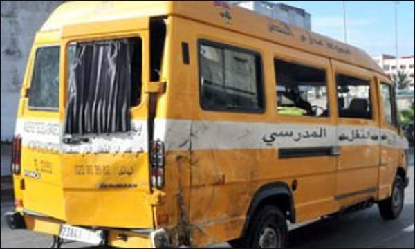 هجوم واعتداء على حافلتين لنقل التلاميذ ببني ملال