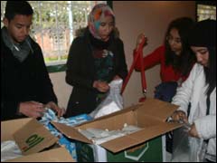 وجبة غذاء لفائدة 600 شخص من نزلاء المركز الاجتماعي تيط مليل بعض أعضاء