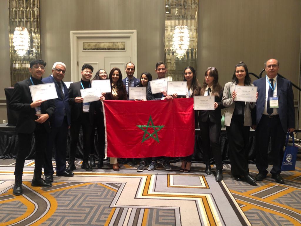 وفد من تلاميذ غاليلي يشارك بنيويورك في برنامج السفراء الشباب في الأمم المتحدة"