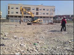 كريان السكويلة بعد إخلائه من دور الصفيح