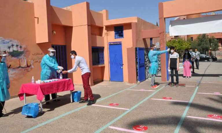 أجواء إيجابية خلال اليوم الأول من اجتياز الامتحان الوطني لنيل شهادة البكالوريا 2020 بمراكش