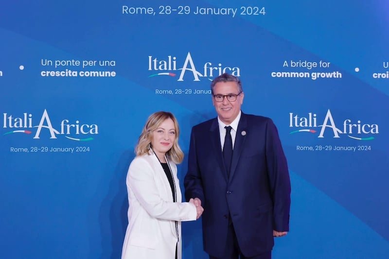 أخنوش: إيطاليا مهمتة بمشاريع الطاقة بالمغرب أخنوش: إيطاليا مهمتة بمشاريع الطاقة بالمغرب