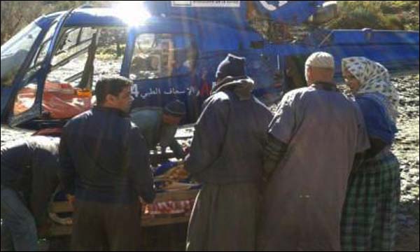 إسعاف امرأة بنقلها بمروحية من ميسور إلى وجدة