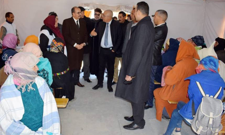 إشادة "خاصة" بالخدمات الصحية التي يوفرها المستشفى المتنقل بإملشيل