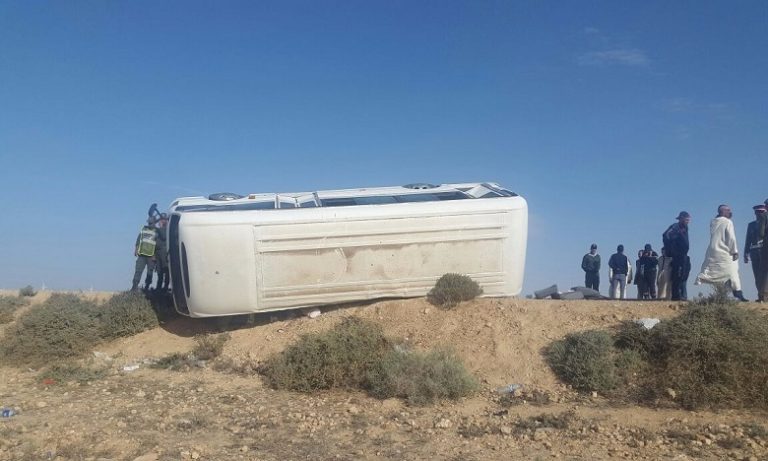 إصابة رئيس الفريق وسبعة لاعبات