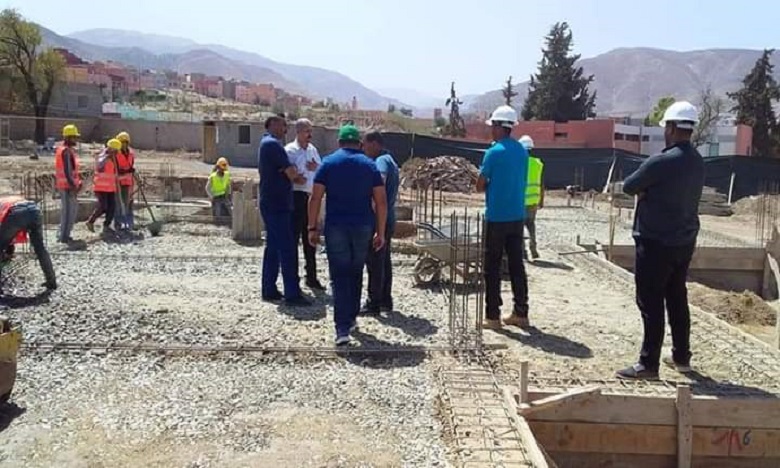 إطلاق أشغال إنجاز مشروع التزويد بالماء الشروب للحد من تناقص الموارد المائية بشيشاوة