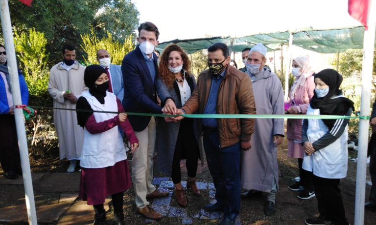 إطلاق مشروع ايكولوجي نموذجي لمعالجة مياه الصرف الصحي وإعادة استخدامها بجماعة أوريكا بإقليم الحوز