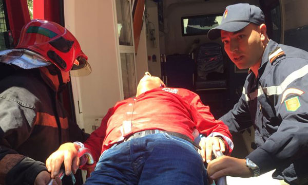 إنقاذ نائب رئيس جماعة الجديدة من حرق نفسه