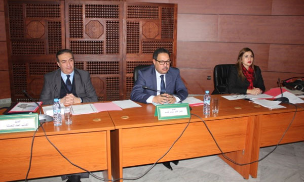 اجتماع اللجنة التقنية المحلية المتعلقة بتحيين تصميم تهيئة المدينة