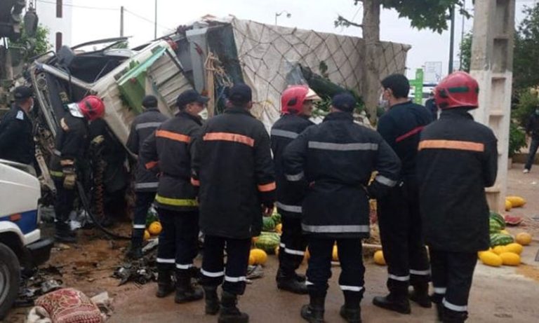 ارتفاع حصيلة الضحايا في حادثة سير خطيرة بالحاجب إلى 7 وفيات