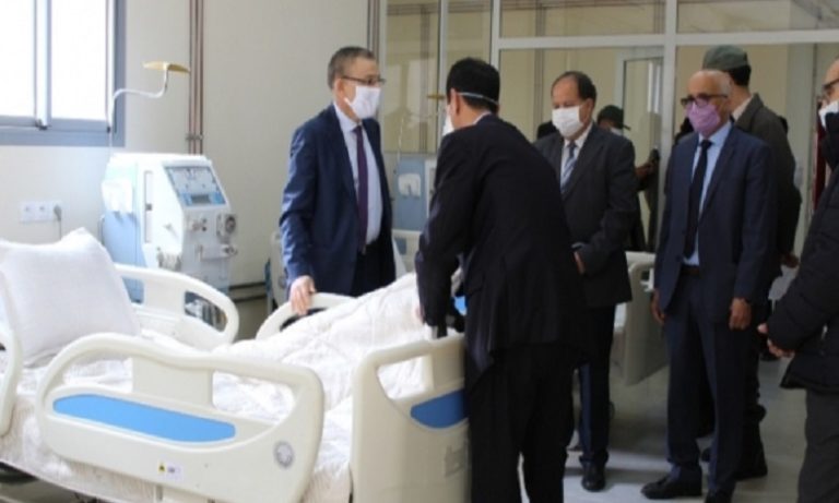افتتاح مركز جديد لتصفية الدم خاص بمرضى القصور الكلوي المحتمل إصابتهم بفيروس كورونا