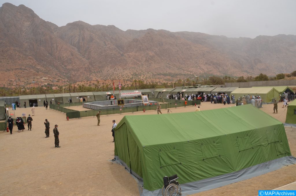 "الأسد الإفريقي 2022".. إقامة مستشفى طبي جراحي ميداني بتالوين