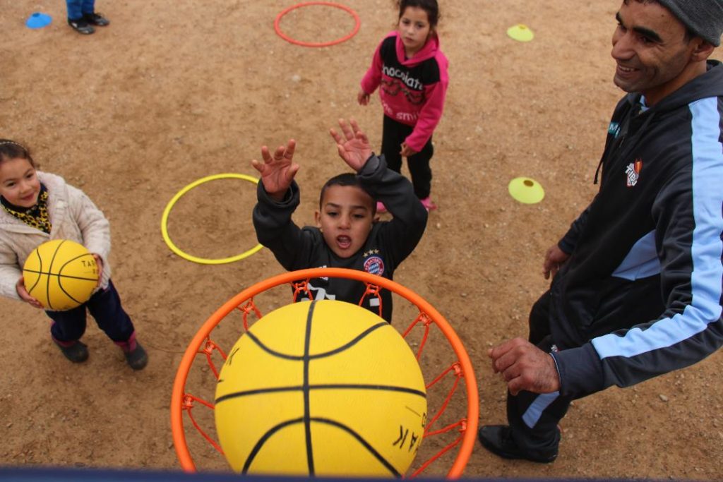 الباسكيط فدوار" مشروع لتعزيز تنمية الرياضة لشباب العالم القروي
