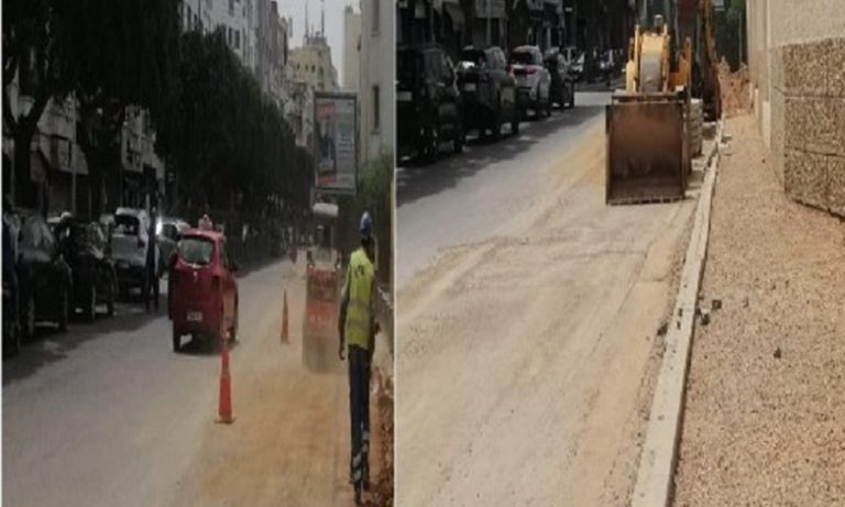 الدارالبيضاء: انتهاء أشغال تهيئة شارع الزيراوي قبل الأجل المحدد بثلاثة أشهر