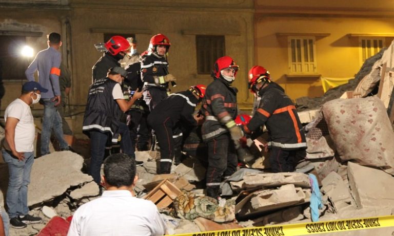 الدارالبيضاء: انهيار منزل من 3 طوابق يخلف مصرع أحد قاطنيه