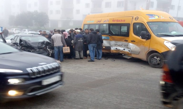 الدارالبيضاء: وفاة تلميذة وإصابة آخرين في حادث سير بين حافلة للنقل المدرسي وسيارة