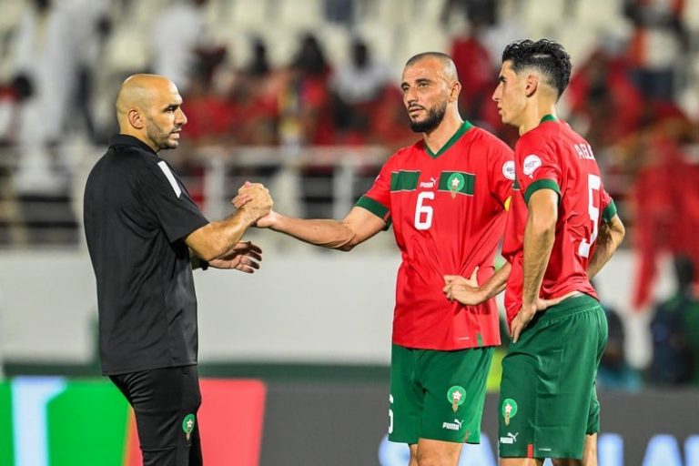 الركراكي: الإقصاء ليس نهاية العالم .. والنتيجة لا تعكس أداء اللاعبين المغاربة