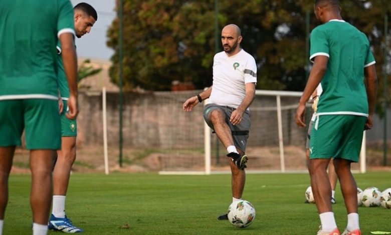 تغييرات مرتقبة بتركيبة "أسود الأطلس" الركراكي: "حركة أوناحي" لا تهم مصر