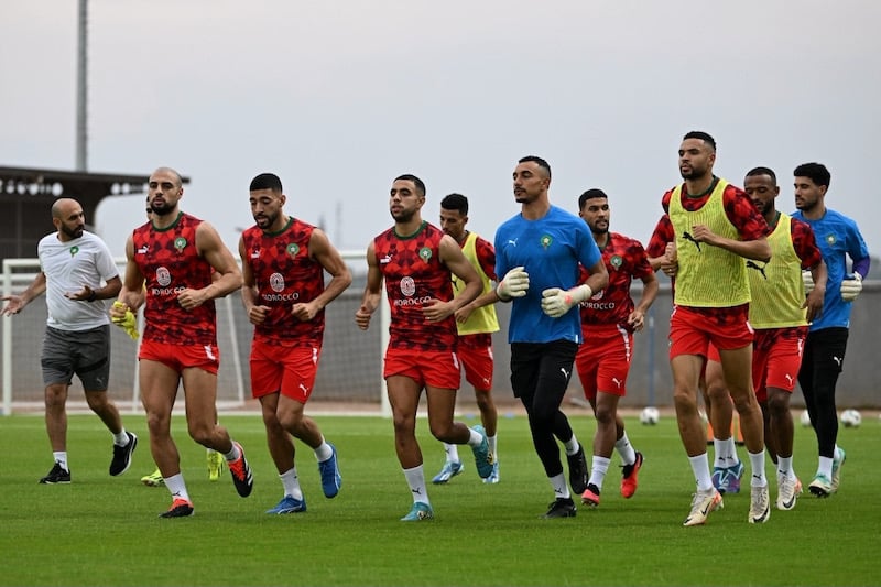 الركراكي مرتاح لأجواء تحضيرات المنتخب الركراكي مرتاح لأجواء تحضيرات المنتخب