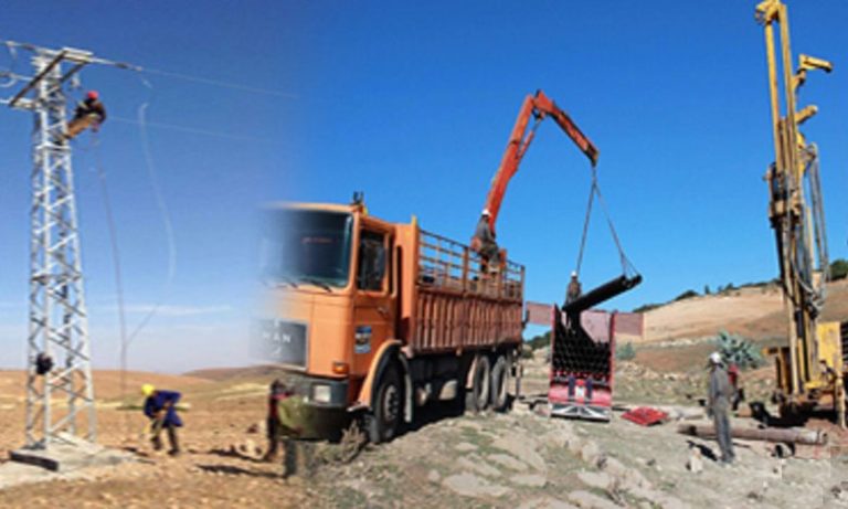 الشبكة الكهربائية تضيء مجموعة من الدواوير النائية بجماعة أنكا بآسفي