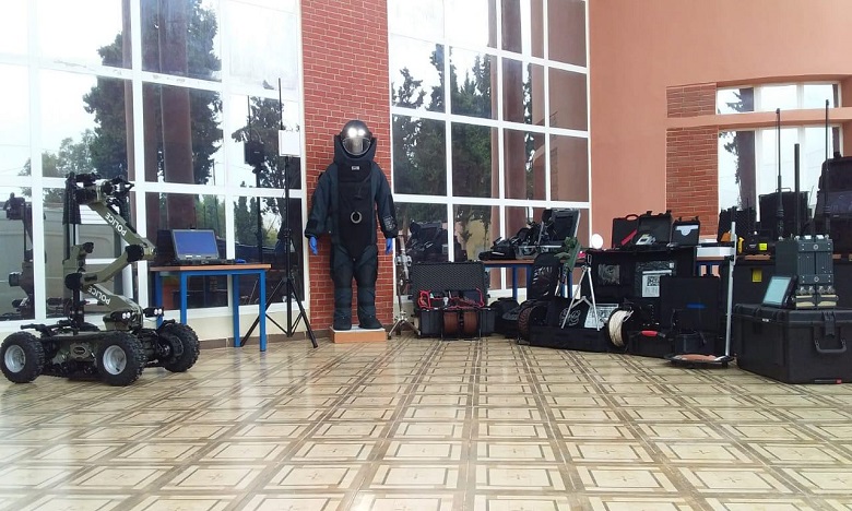 المديرية العامة للأمن الوطني تحدث فرقة جهوية للمتفجرات بمدينة وجدة (صور)