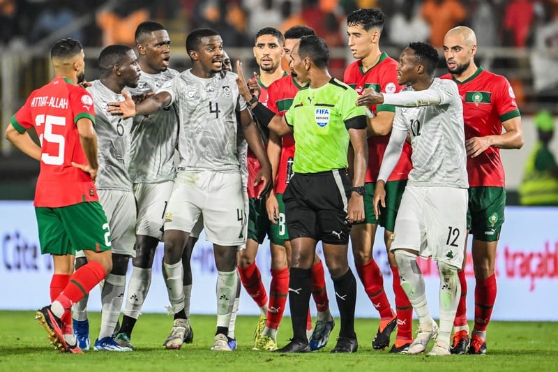 المنتخب المغربي يغادر منافسات كأس أمم إفريقيا بهزيمة أمام جنوب إفريقيا
