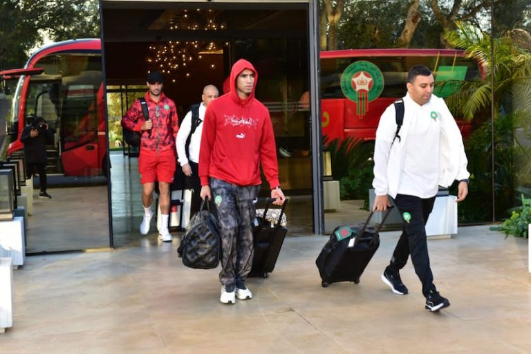 المنتخب المغربي يُغادر نحو كوت ديفوار