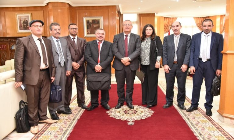 النساخ القضائيون يلتقون وزير العدل ووعود ايجابية بحلحلة ملفهم المطلبي