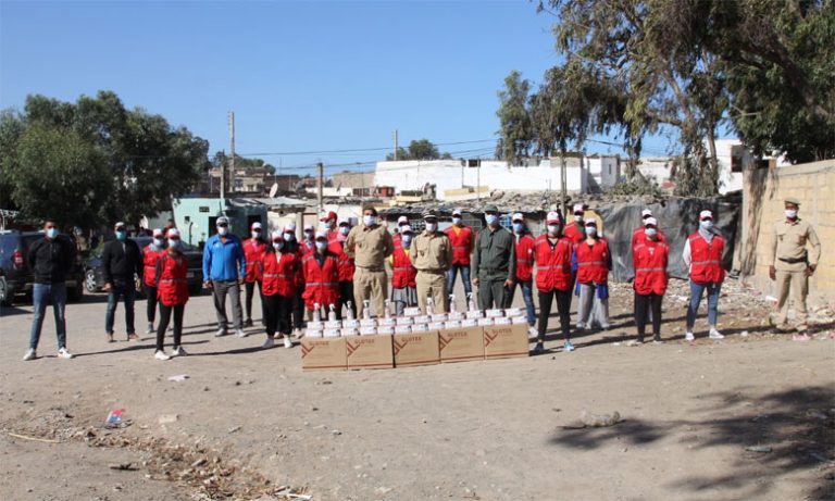 الهلال الأحمر المغربي ينظم حملات تحسيسية لفائدة سكان وتلاميذ الجماعات القروية بالنواصر