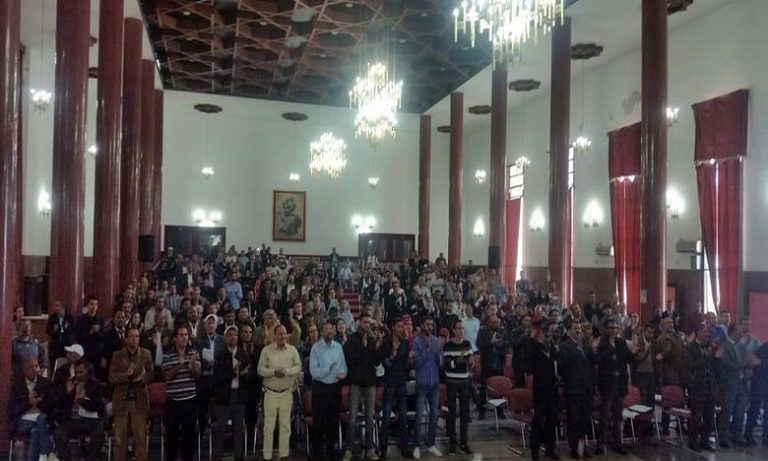 الهيئة الوطنية للتقنيين تسطر برنامجا احتجاجيا مطلع سنة 2018