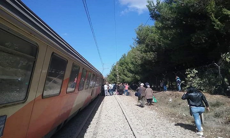 انحراف قطار عن سكته بالقرب من بوسكورة دون وقوع إصابات