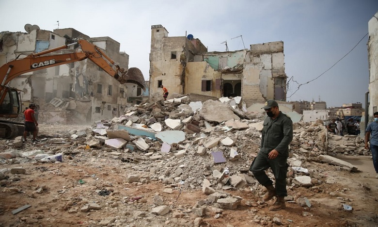 انهيار بناية آيلة للسقوط بالمدينة العتيقة بالبيضاء دون خسائر بشرية