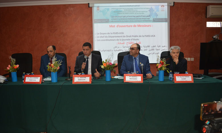 باحثون يستعرضون بمراكش أهمية التفكير والبحث الاستراتيجيين لتجويد السياسات