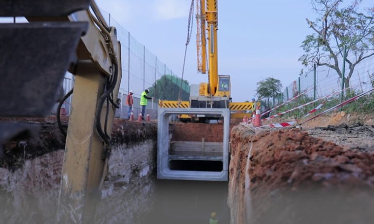 تجهيز منطقة سيدي مومن بسرداب لحمايتها من الفيضانات