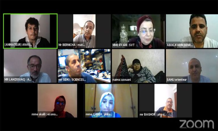 تحضير التلاميذ بالجديدة "عن بعد" نفسيا ومنهجيا لامتحانات الباكالوريا