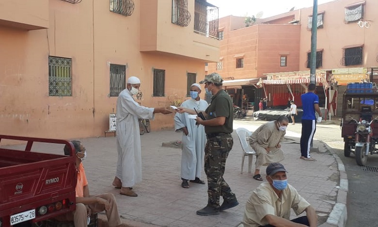 تكثيف سلسلة من التدابير الاحترازية بسبب تزايد حالات الإصابة بفيروس كورونا بعمالة مراكش