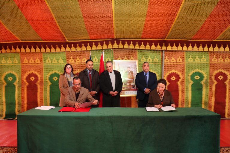 توقيع اتفاقية لتفويت أصول محطة معالجة المياه العادمة لحد السوالم إلى الوكالة المستقلة لتوزيع الماء والكهرباء الشاوية