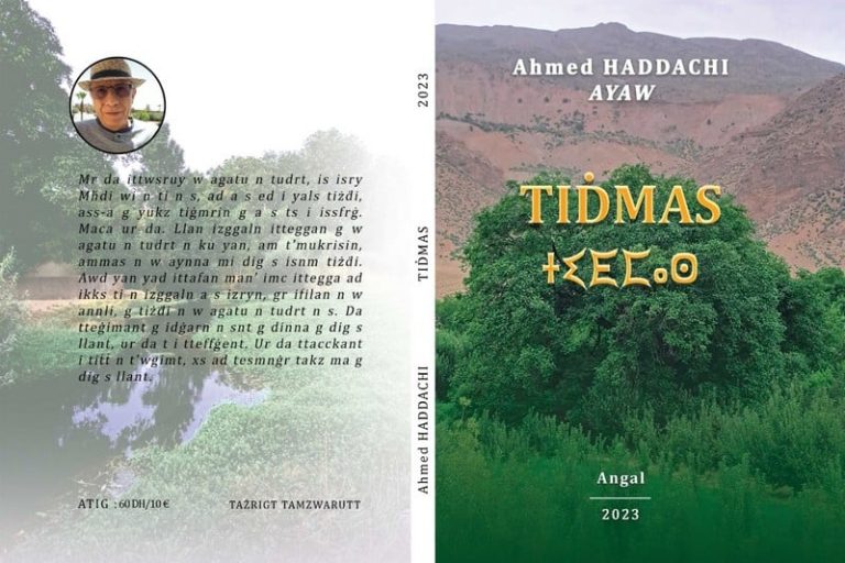 "تيضماس".. رواية أمازيغية جديدة لحداشي