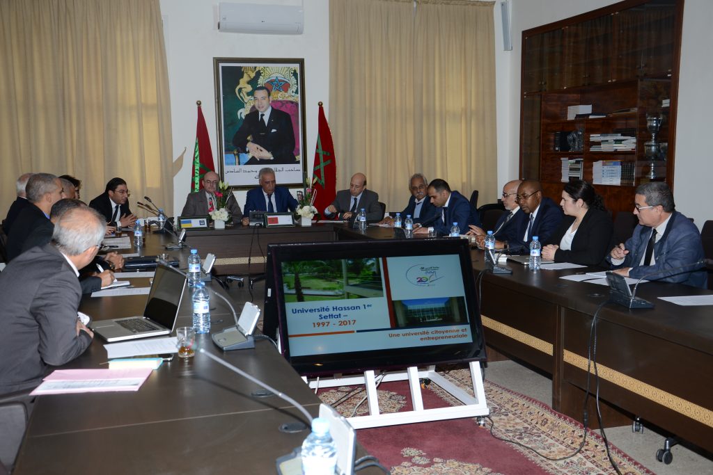 جامعة الحسن الأول بسطات تستقبل بعثة أكرانية لتقوية علاقات التعاون