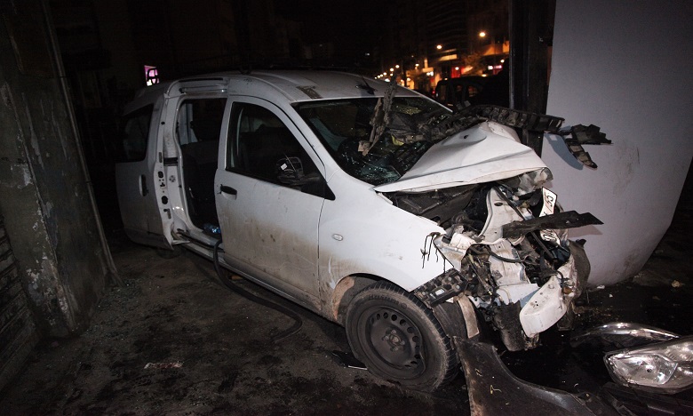 حادثة سير خطيرة بشارع عبد المومن