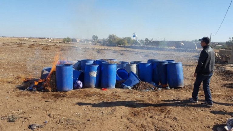 حجز 3 أطنان من "الماحيا" بسيدي بنور