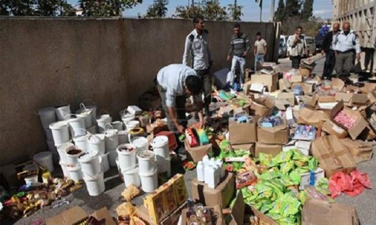 حجز وإتلاف 125 طنا من المواد الغذائية غير الصالحة للاستهلاك خلال 20 يوما من رمضان