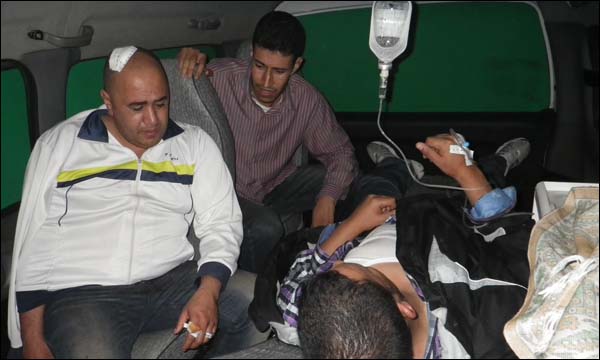 الشرطيان المعتدى عليهما (أيس بريس)