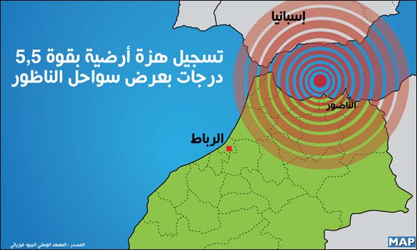 عودة الحياة العادية بالناظور والحسيمة بعد هلع الهزة الأرضية