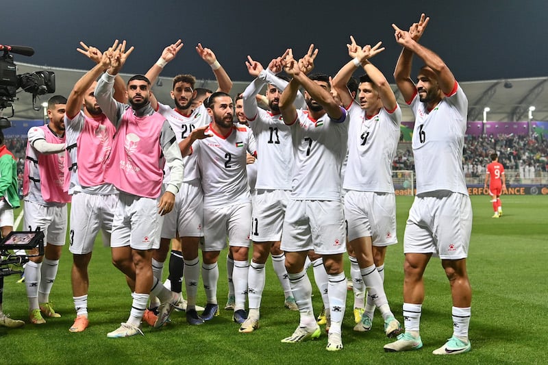 فلسطين إلى الدور الـ16 لكأس آسيا لأول مرة