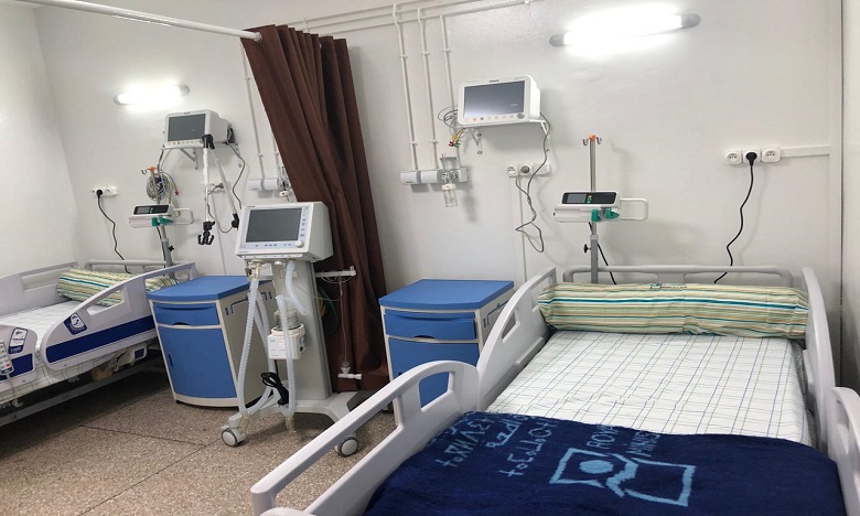 كوفيد 19: إنشاء مصلحة إنعاش إضافية بالمستشفى الجهوي الحسن الثاني بأكادير