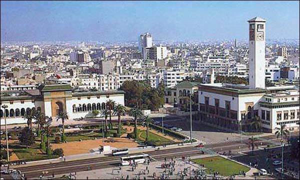 مشهد لمدينة الدارالبيضاء