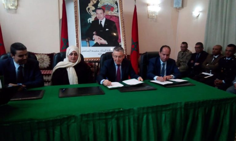 محسنة تتبرع بأزيد من مليار سنيتم لبناء ثانوية بجماعة أولاد فارس بسطات