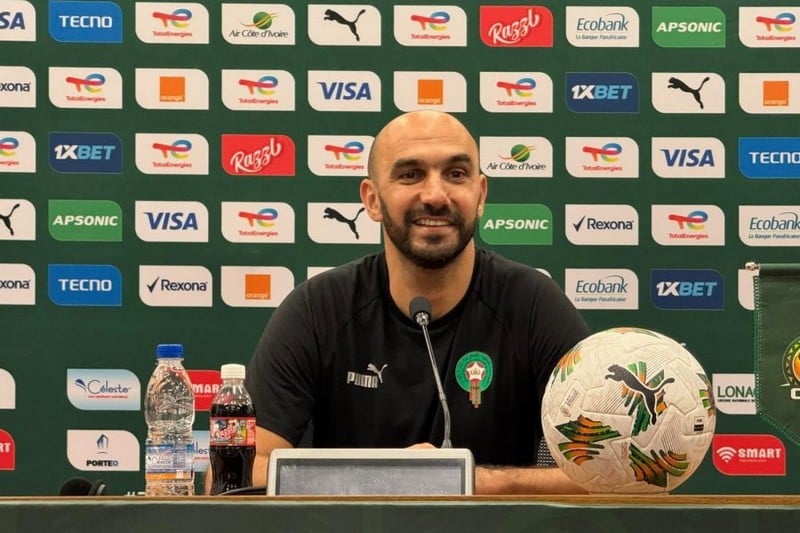 الركراكي: اللقب حلم بلد.. وجاهزون لجميع السيناريوهات أمام "بافانا بافانا" مدرب "الأسود": هدفنا الصدارة .. ولا غيابات